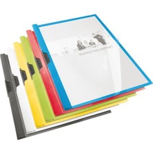 Kitabevimden Esselte Sıkıştırmalı Dosya Sırttan Klips Siyah 5637 (25 Li )