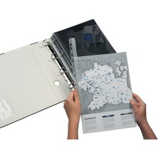 Kitabevimden Durable Delikli Sırtlık Şeffaf 30 Syf 2902-50-PKT