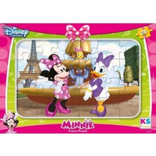 Kitabevimden Ks Games Puzzle 24 Parça Mınnıe Mouse Frame MIN.704