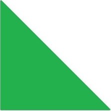 Kitabevimden Panda Eva Pano Üçgen 44X25 Yeşil