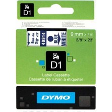 Kitabevimden Dymo D1 Şerit 9 MMX7MT Beyaz/ Mavi 40914