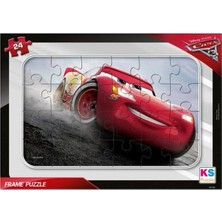 Kitabevimden Ks Games Puzzle 24 Parça Cars Frame CR.704
