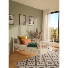 Missidea Metis Genç Odası Beyaz Karyola 90X200 cm