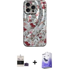 iPhone 14 Pro Max Nova Doku Prime - Siyah Bilvis 5in1 5d Magic Hayalet Cam Ekran Koruyucu + Siyah Bilvis Titan Kamera Lens