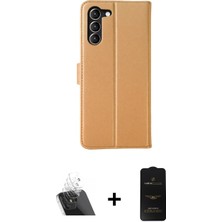 Galaxy S23 Plus Siluet Işık Serisi - Siyah 6d Antistatik Mat Seramik Hayalet Nano Ekran Koruyucu + Şeffaf Kamera Lens Koruma Cam