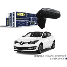 Niken Renault Megane 3 Kol Dayama Kolçak Siyah 2012-2015 Arası Uyumlu