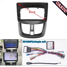 9inç Uyumlu Peugeot 206+ 207 Teyp Çerçevesi 2006-2015