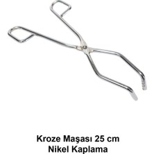 Atel-San Kroze Maşası 25 Cm Nikel Kaplama