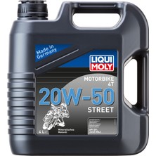 Liqui Moly Lıquı Moly Motosiklet 4t 20W-50 Street 4l