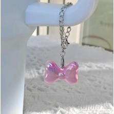 Stanley Pembe Işıltılı Fiyonk Charm Quencher Termos Ile Uyumlu Şık Aksesuar