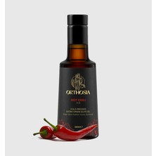 Orthosia Hot Chili- Acı Biber Çeşnili Soğuk Sıkım Natürel Sızma Zeytinyağı 250 ml