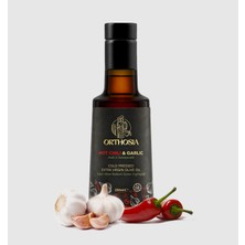 Orthosia Hot Chili& Garlic- Acı Biber& Sarımsak Çeşnili Soğuk Sıkım Natürel Sızma Zeytinyağı 250 ml