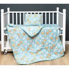 Pamukören Bebek Nevresim Takımı Pamuk Kedi 100*150