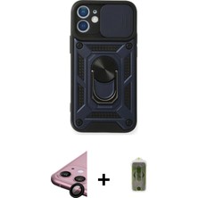 Cepte Toptan iPhone 11 Ahenk Klasik - Siyah Joko Magic 5d Hayalet Cam + Siyah Raze Metal Kamera Lens