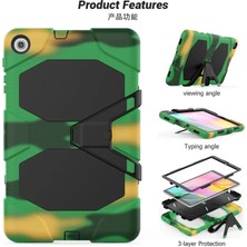 Esranın Dünyası Newface Samsung Galaxy T510 Tab A 10.1 Kılıf Griffin Tablet Kapak - Kamuflaj