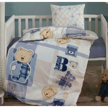 Pamukören Bebek Nevresim Takımı Pamuk Teddy Bear 100*150
