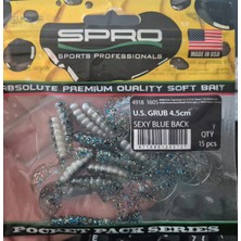 Spro Us Grub 4,5cm Silikon Yem S. Blue Back