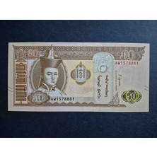 Edi Antik Moğolistan 50 Tugrik Temiz