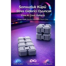 EVORADECO Sonsuzluk Küpü Stres Giderici Oyuncak – Dayanıklı Plastik, Cep Boyutu Fidget(2 Adet)
