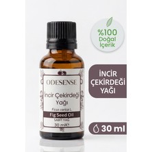 Odesense İncir Çekirdeği Yağı 30 ml Soğuk Sıkım Doğal ve Saf Cilt ve Saç Bakım Yağı Katkısız