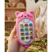 Abnturk 1 Adet Türkçe Eğitici Öğretici Renkli Oyuncak Telefon Aktivite Oyuncak