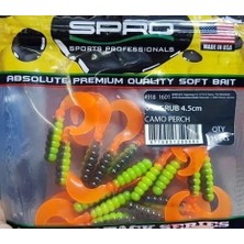 Spro Us Grub 4,5cm Silikon Yem Camo Perch