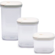 Cooknkeep Pull Box Kavanoz Saklama Kabı 3 Lü Set