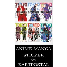 Gerekli Şeyler Yayıncılık Tokyo Revengers 11-12-13-14-15-16 Manga Seti (6 Kitap) / Anime-Manga Sticker ve Kartpostal Hediyeli