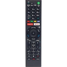 LCD LED Kumanda Sony Netflix Youtube Google Play Tuşlu + Pil Hediyeli