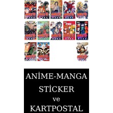 Gerekli Şeyler Yayıncılık Naruto 36-37-38-39-40-41-42-43-44-45-46-47-50 Manga Seti (13 Kitap) / Anime-Manga Sticker ve Kartpostal Hediyeli