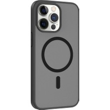 Apsuwa Iphone 13 Pro Kılıf Babet Magsafe Şarj Özellikli Silikon + Ekran Koruyucu