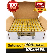 Intenso Energy Ultra Aa Lr6 10ADET 10 Lu Paket Toplam 100 Adet
