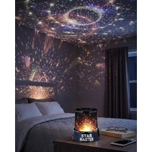 Astraltech Çocuk Odası Yıldız Projektörü Renk Değiştiren Gece Lambası