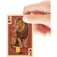 Huggy Craft Iskambil Aslan Temalı Parlak Kredi/banka Kart Kaplama Sticker