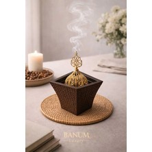 Banum Luxury Modern ve Şık Tütsülük Kahverengi