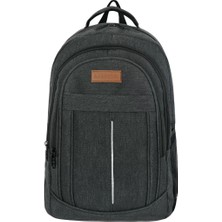 Skygo Çok Amaçlı Laptop Dizüstü Bilgisayar Bölmeli Sırt Çantası Siyah