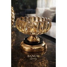 Banum Luxury Lüx Tasarım Ayaklı Çok Amaçlı Vazo Tarzı Küllük