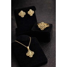 Banum Luxury Lüx Tasarım Çelik 3lu Set