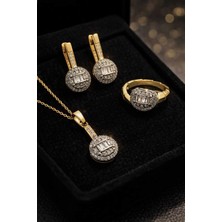 Banum Luxury Lüx Tasarım Çelik Set 3lu