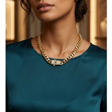 Hg.Aksesuar Xupıng 3'lü Zirkon Taşlı Gürmet Set