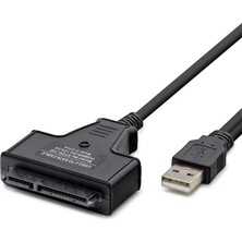Skygo USB To Sata Kablo 2.5 Güç Girişli 38CM Siyah HDX7516
