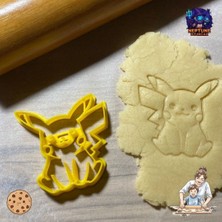 Neptune3D Pikachu Pokemon Kurabiye Kalıbı