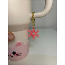 Stanley Kar Tanesi Model Quencher Termos Bardak Aksesuarı Zincirli Dekoratif Süs