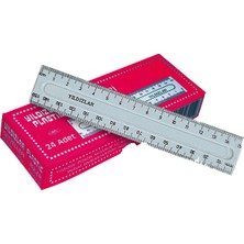 Kitabevimden Yıldızlar Standart Cetvel Plastik 15 cm (24 Lü)
