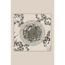 Maisa Ahu Tivil Ipek Eşarp 90*90 cm - Vizon