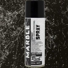 Kitabevimden Rich Sprey Mermer Efekti 200 ml Beyaz 11370