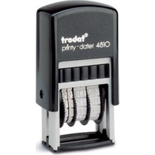 Kitabevimden Trodat Tarih Kaşesi Otomatik Türkçe 3 mm Mavi Keçe 4810