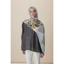 Maisa Tuvana Pamuk Ipek Şal 70*190 cm - Taba