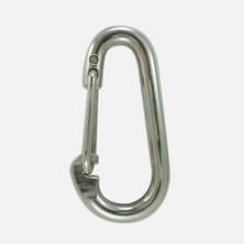 Esranın Dünyası Baş Zincir Karabina Yaylı 5 mm Galvanizli 2 Adet