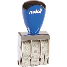 Kitabevimden Sırdaş Tarih Kaşesi Elle Çevirmeli 4 mm 1010